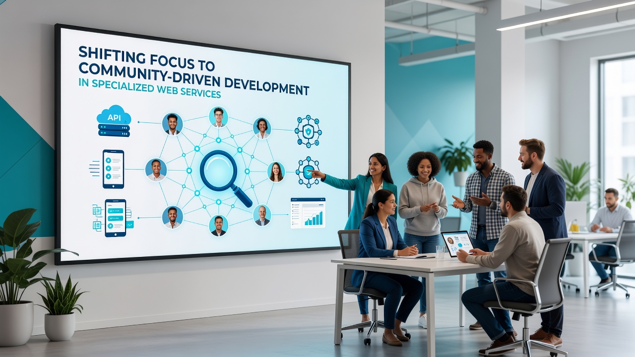 Shifting Focus to Community-Driven Development in Specialized Web Services
